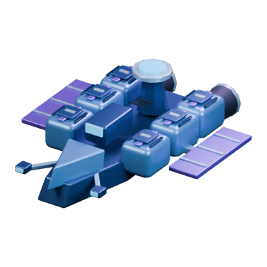Colony Ship game asset
