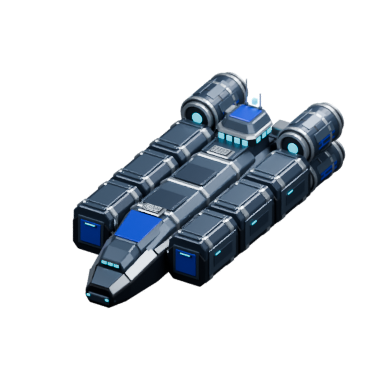 Transport fleet game asset